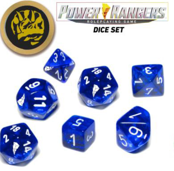 Power Rangers RPG: Dice Sets | Dragon's Lair Comics and Fantasy Houston TX