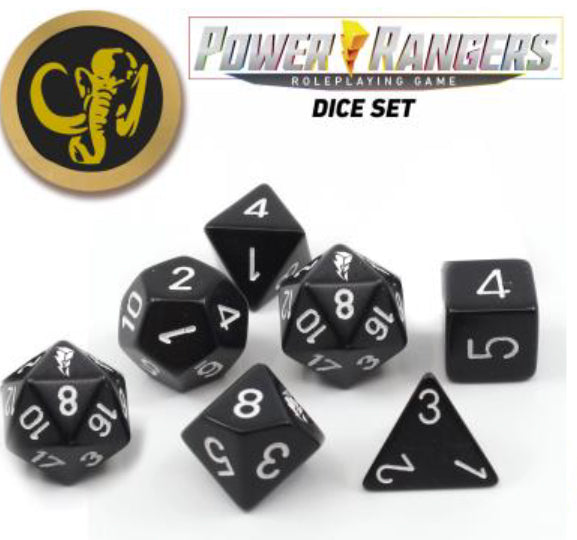 Power Rangers RPG: Dice Sets | Dragon's Lair Comics and Fantasy Houston TX