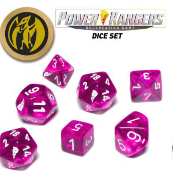 Power Rangers RPG: Dice Sets | Dragon's Lair Comics and Fantasy Houston TX