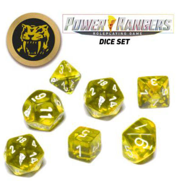 Power Rangers RPG: Dice Sets | Dragon's Lair Comics and Fantasy Houston TX