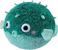 Squishable Mini Teal Pufferfish | Dragon's Lair Comics and Fantasy Houston TX