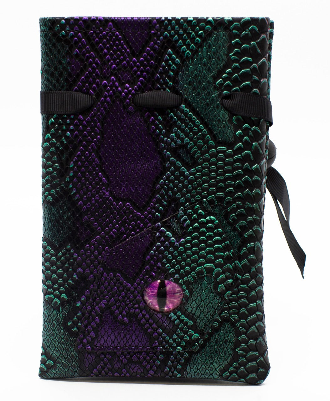 Old School Dice Dragon Dice Bag Spectral Purple and Green | Dragon's Lair Comics and Fantasy Houston TX