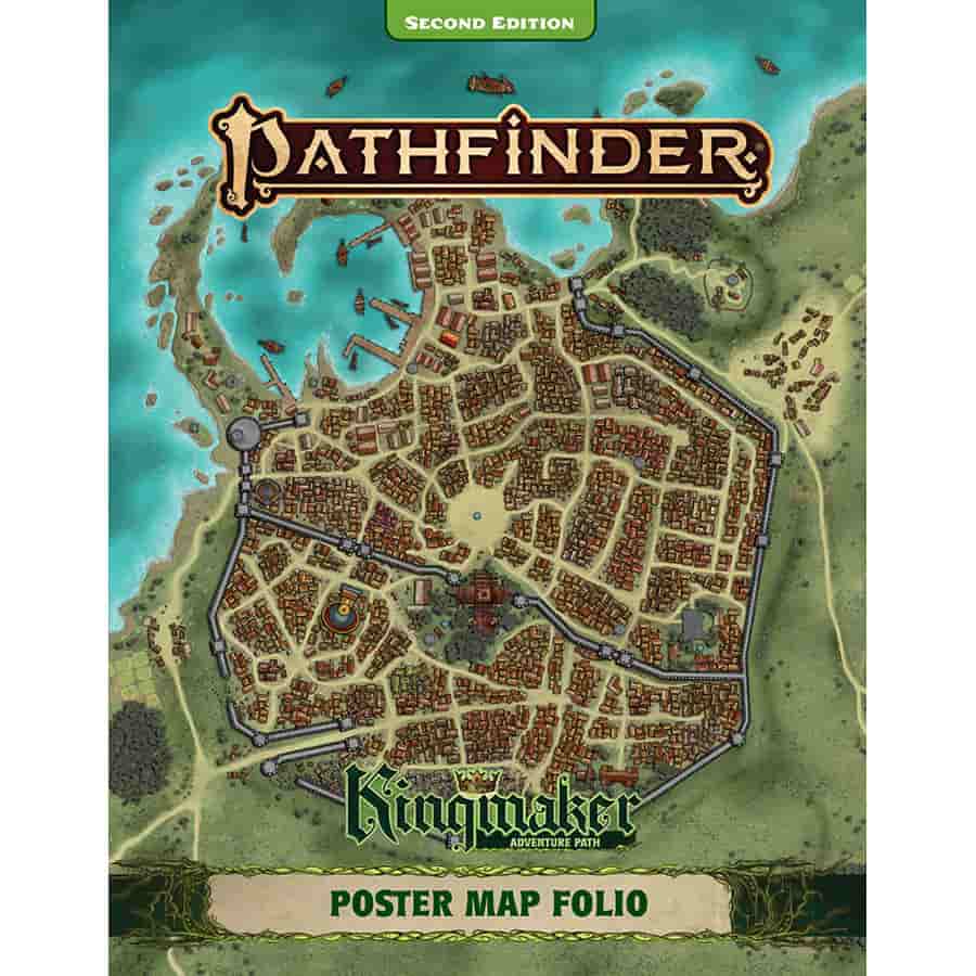 Pathfinder RPG: Kingmaker Adventure Path Poster Map Folio | Dragon's Lair Comics and Fantasy Houston TX