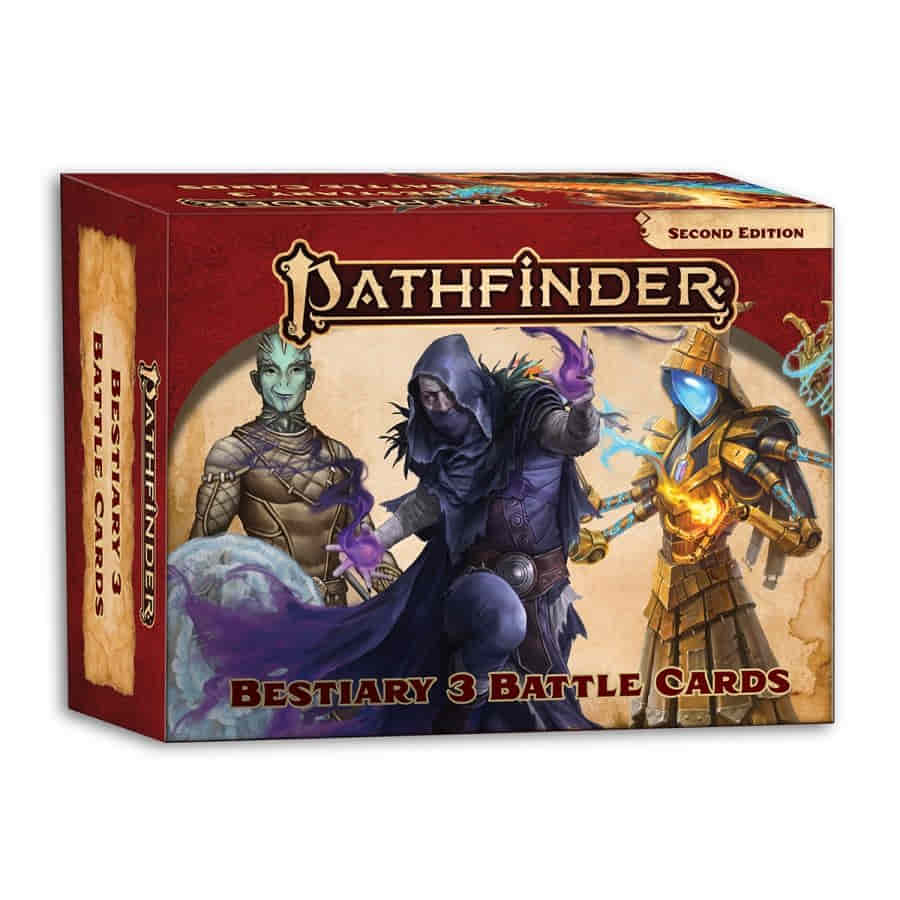 Pathfinder 2E Bestiary 3 Battle Cards | Dragon's Lair Comics and Fantasy Houston TX