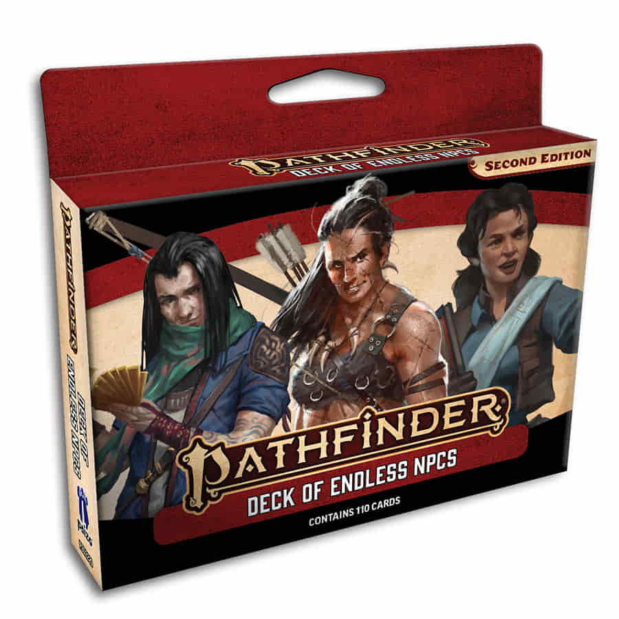 Pathfinder (2E): Deck of Endless NPCs | Dragon's Lair Comics and Fantasy Houston TX