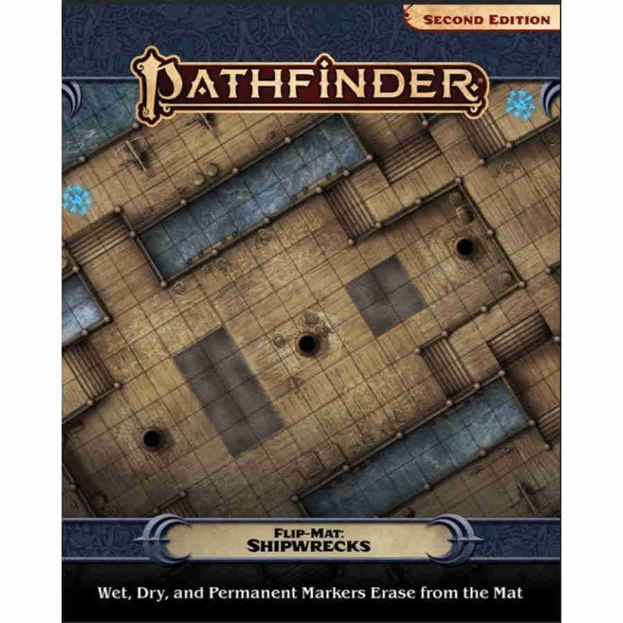 Pathfinder Flip-Mat Shipwrecks | Dragon's Lair Comics and Fantasy Houston TX