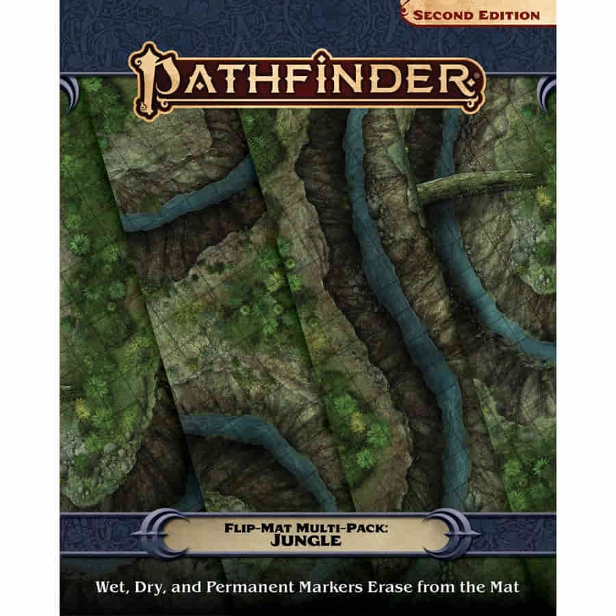 Pathfinder Flip-Mat: Jungle Multi-Pack | Dragon's Lair Comics and Fantasy Houston TX