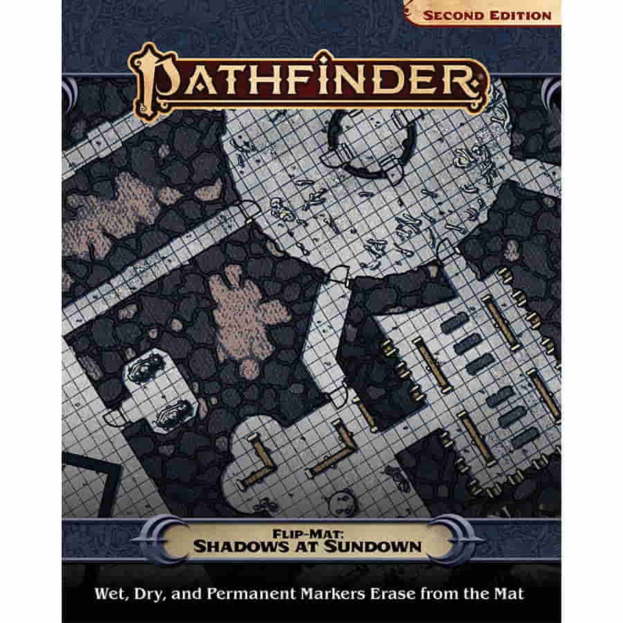 Pathfinder Flip-Mat Shattered Dungeon | Dragon's Lair Comics and Fantasy Houston TX