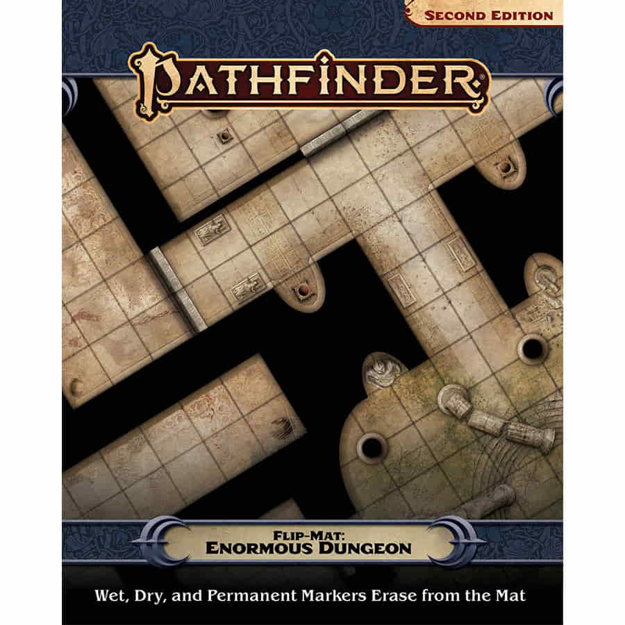 Pathfinder Flip-Mat: Enormous Dungeon | Dragon's Lair Comics and Fantasy Houston TX