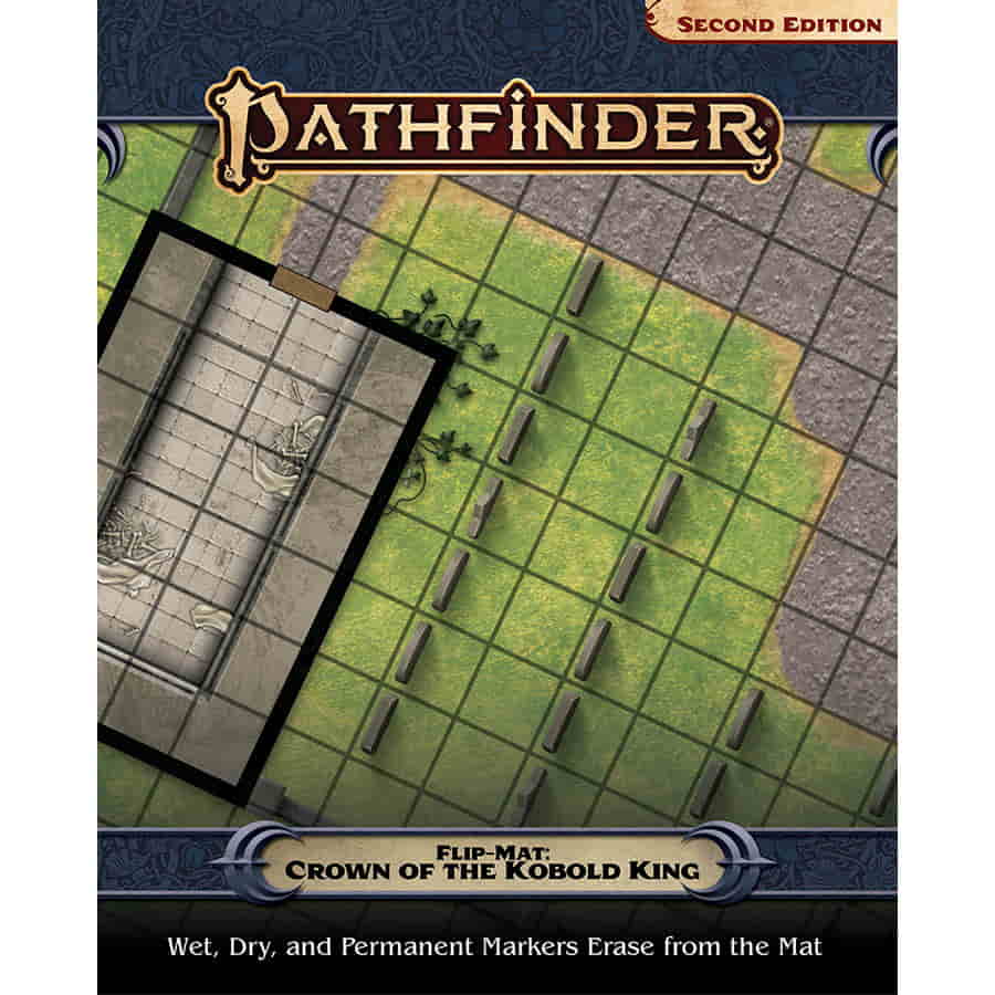 Pathfinder Flip-Mat: Crown of the Kobold King | Dragon's Lair Comics and Fantasy Houston TX