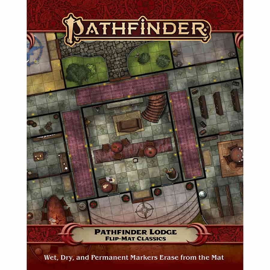 Pathfinder 2E: Flip-Mat Classics: Pathfinder Lodge | Dragon's Lair Comics and Fantasy Houston TX