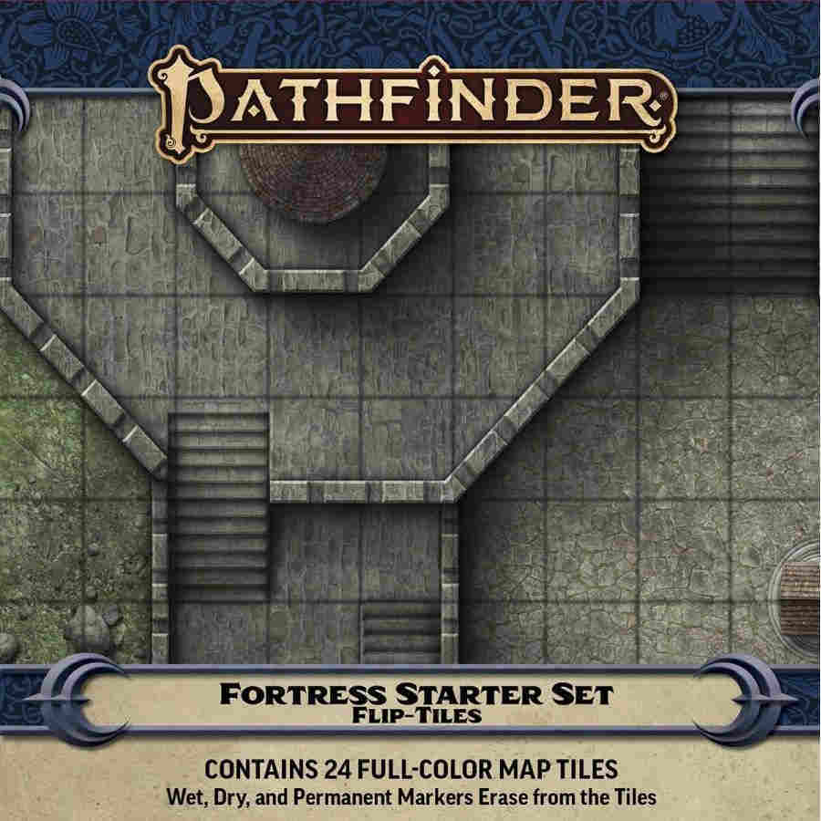 CoPathfinder RPG: Flip-Tiles: Fortress Starter | Dragon's Lair Comics and Fantasy Houston TX