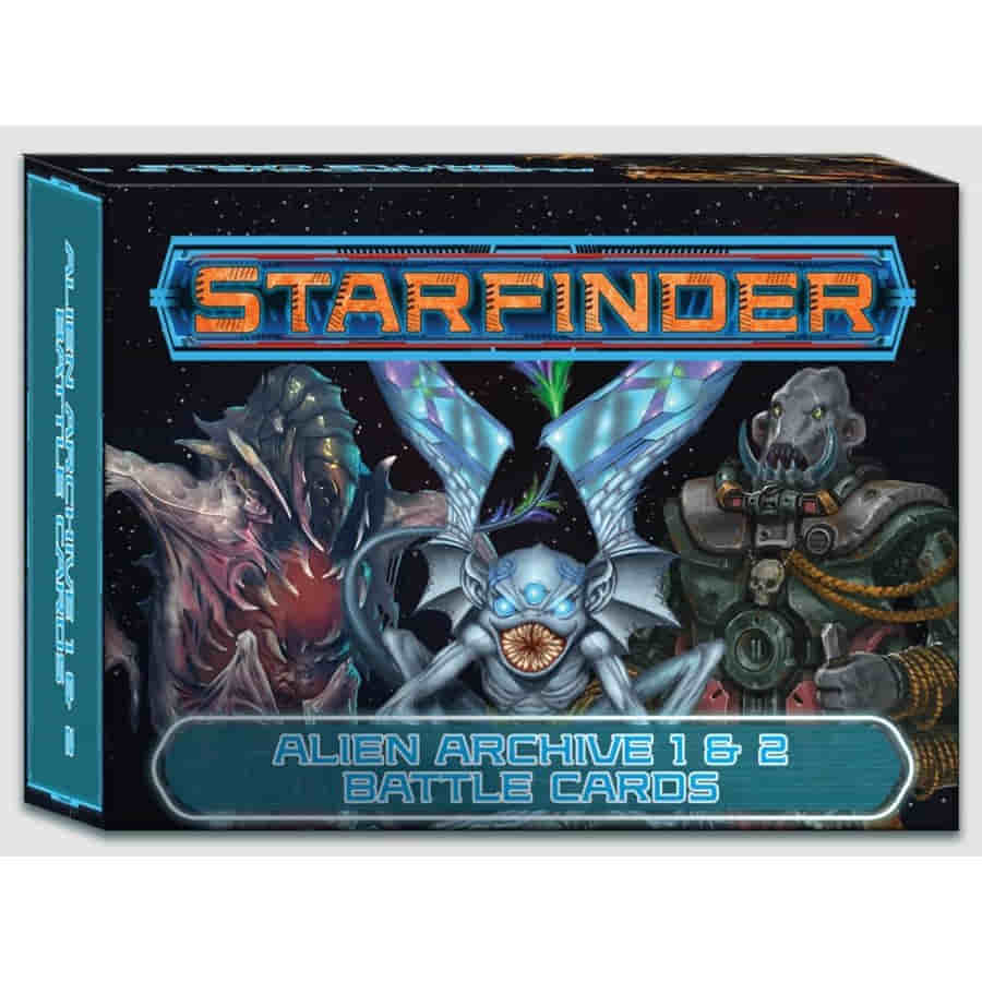 Starfinder RPG Alien Archives: 1&2 Battle Cards | Dragon's Lair Comics and Fantasy Houston TX