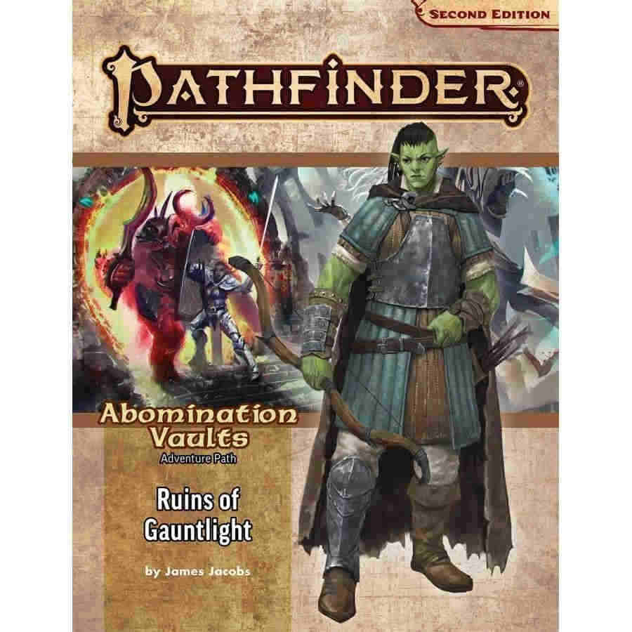 Pathfinder 2E Adventure Path Ruins of Gauntlight | Dragon's Lair Comics and Fantasy Houston TX