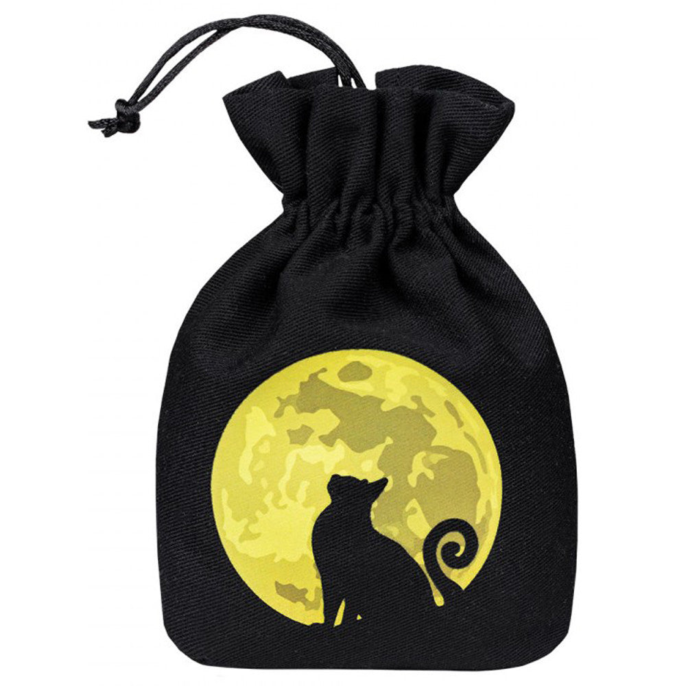 Q Workshop Dice Bag: Cats - The Mooncat | Dragon's Lair Comics and Fantasy Houston TX