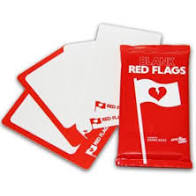 Red Flags: Blank Cards | Dragon's Lair Comics and Fantasy Houston TX