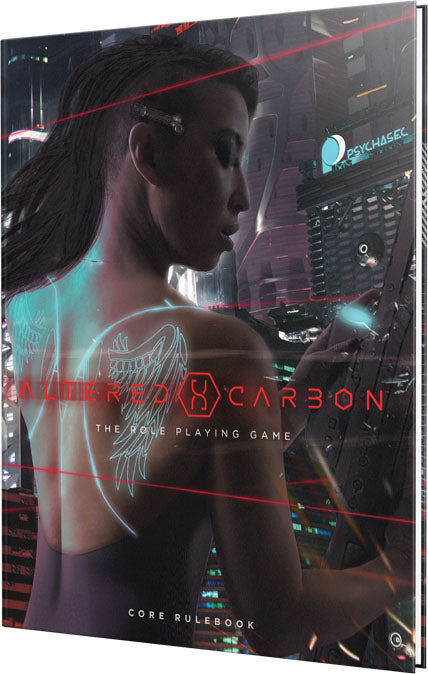 Altered Carbon RPG: Core Rulebook (Hardcover) | Dragon's Lair Comics and Fantasy Houston TX