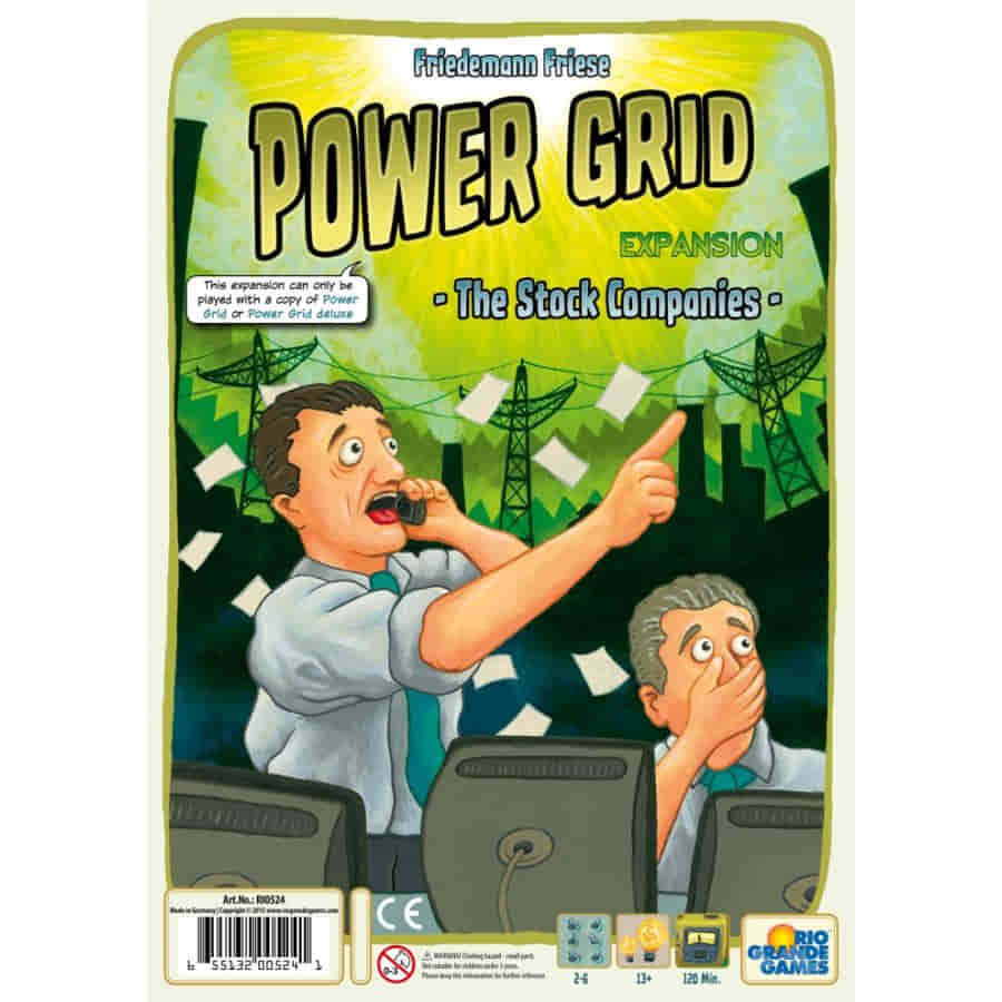 Power Grid: Stock Companies | Dragon's Lair Comics and Fantasy Houston TX