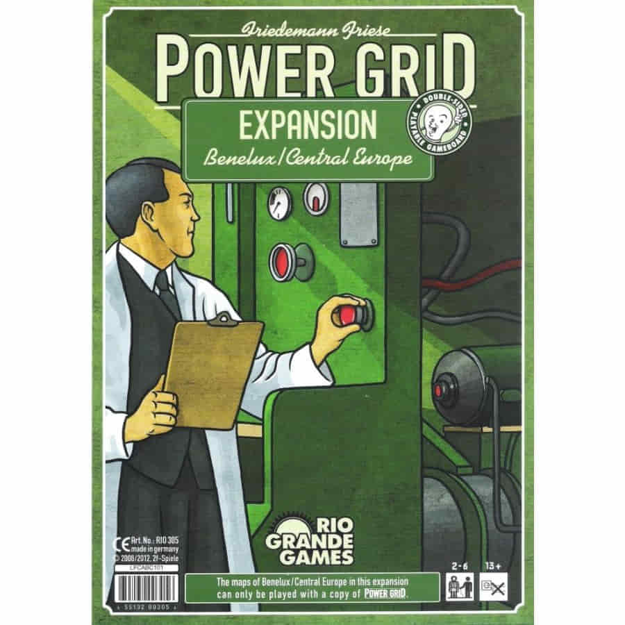 Power Grid: Benelux/Central Europe Expansion | Dragon's Lair Comics and Fantasy Houston TX