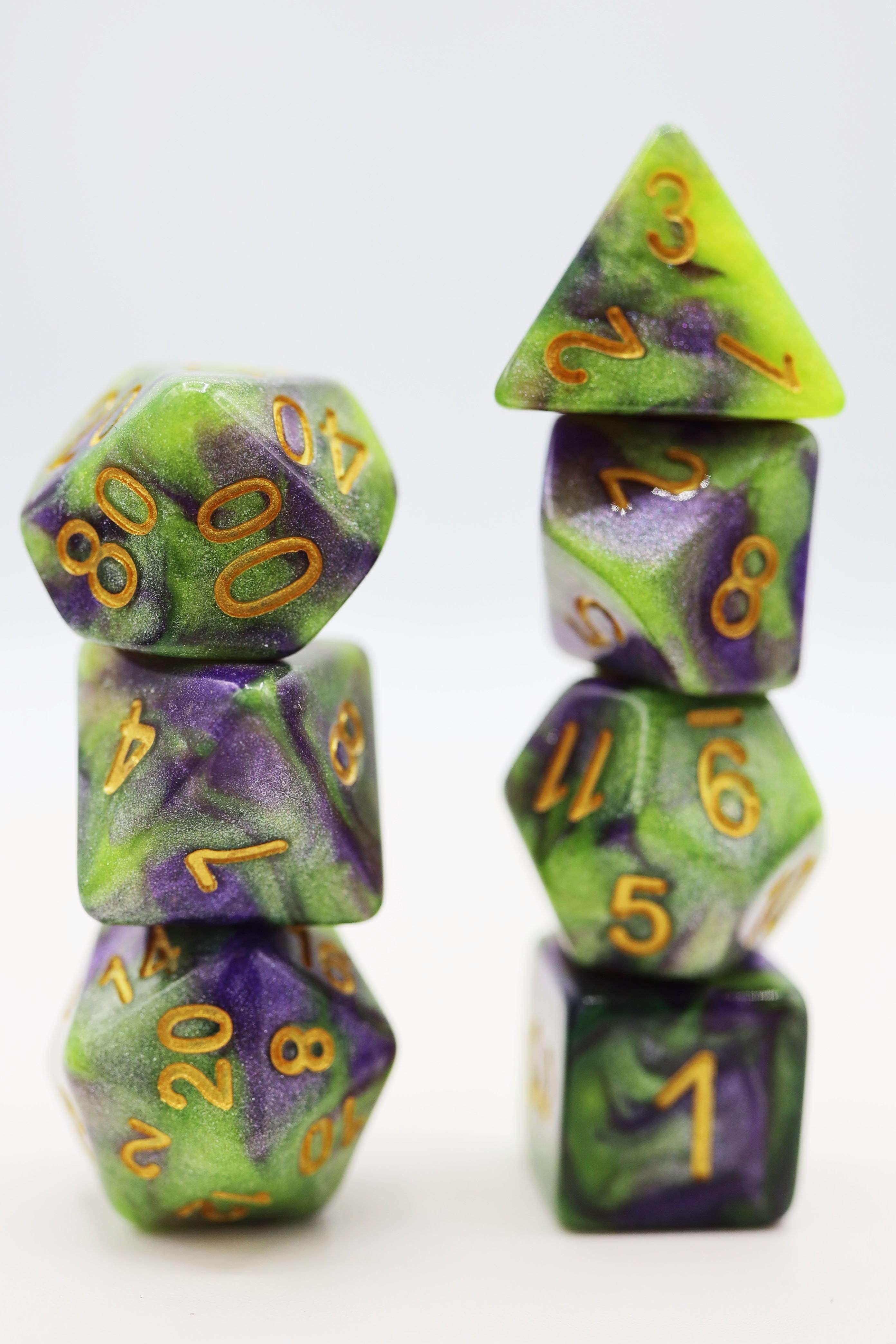 Foam Brain Royal Viper Poly 7 Dice Set | Dragon's Lair Comics and Fantasy Houston TX