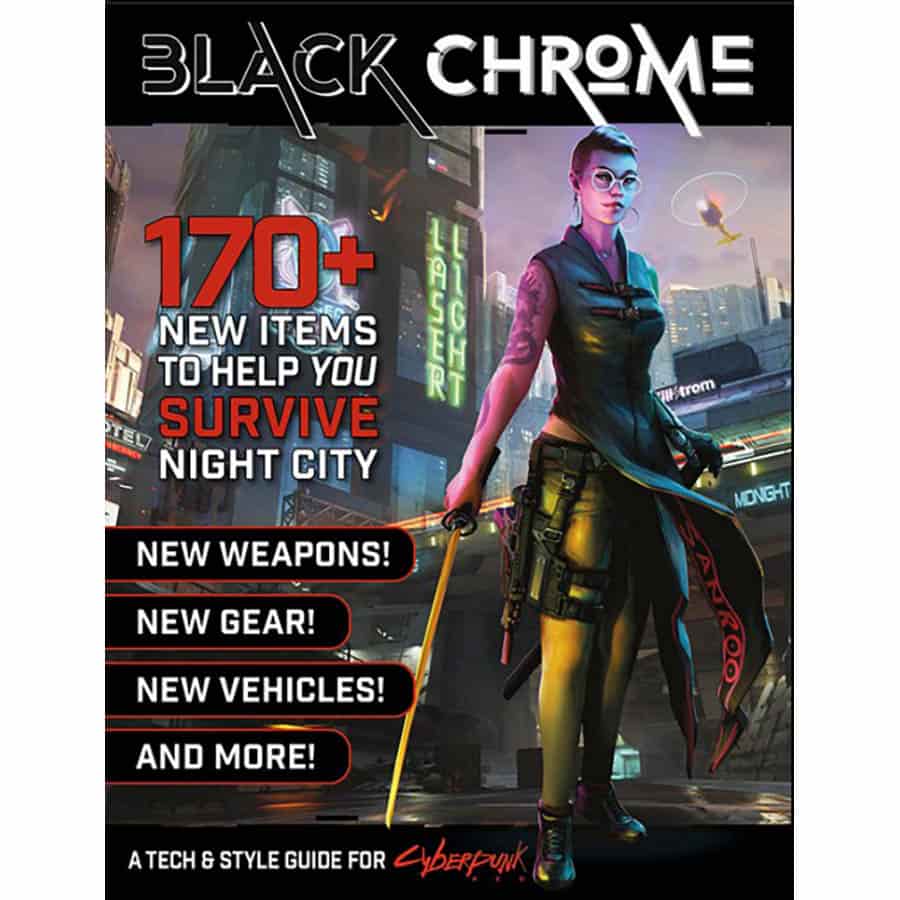 Cyberpunk Red RPG Black Chrome | Dragon's Lair Comics and Fantasy Houston TX