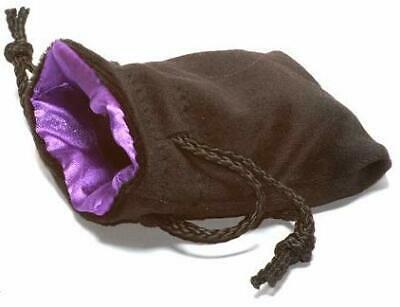 Koplow Small Dice Bag Velvet Purple and Black | Dragon's Lair Comics and Fantasy Houston TX