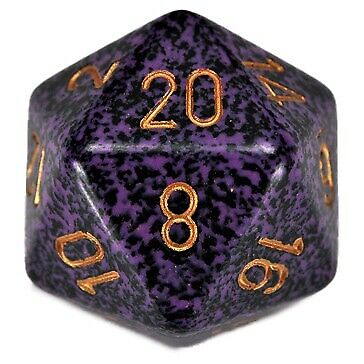 Chessex 34mm Speckled Hurricane D20 | Dragon's Lair Comics and Fantasy Houston TX