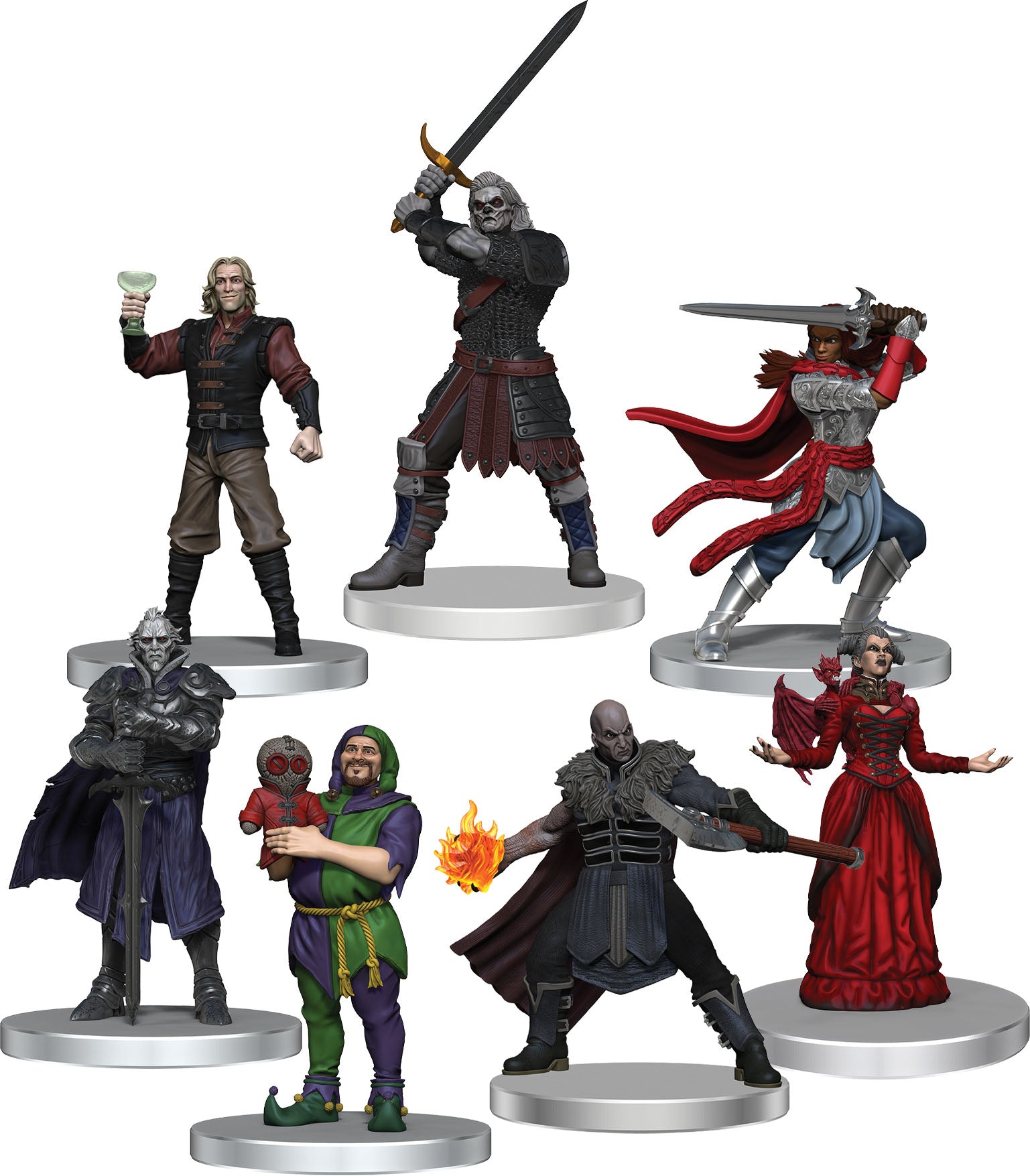 Wizkids Dungeons & Dragons Fantasy Miniatures: Icons of the Realms Curse of Strahd - Denizens of Barovia | Dragon's Lair Comics and Fantasy Houston TX