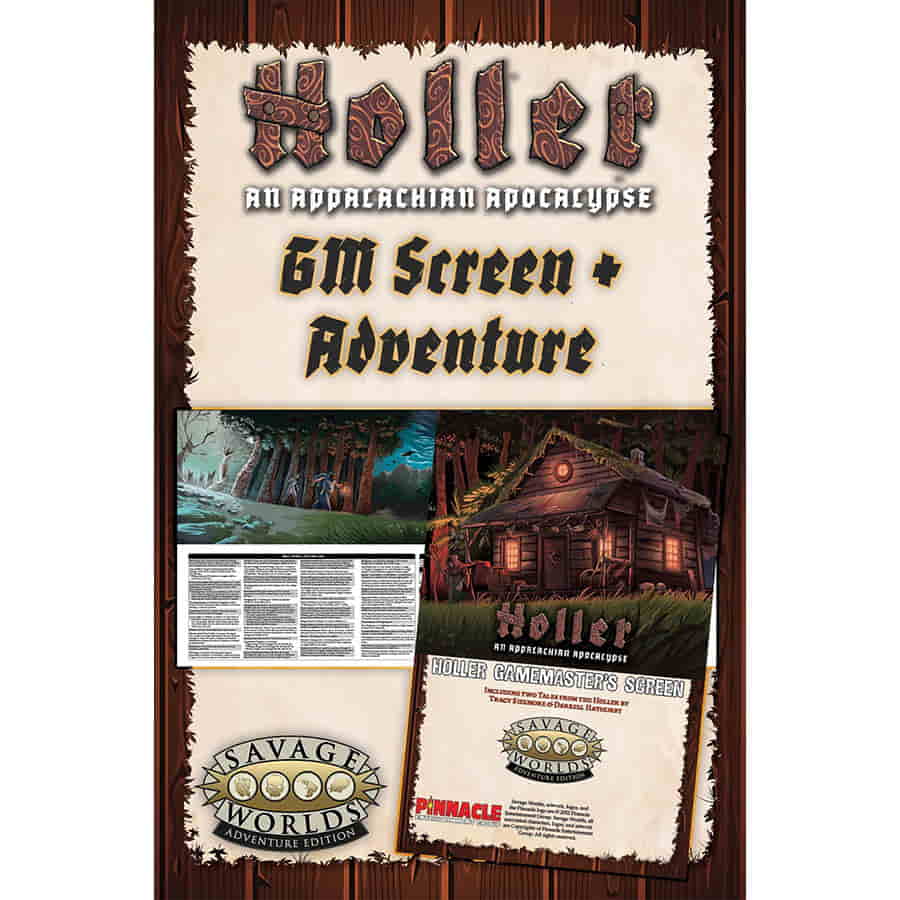 Holler RPG: An Appalachian Apocalypse: GM SCREEN AND ADVENTURE | Dragon's Lair Comics and Fantasy Houston TX