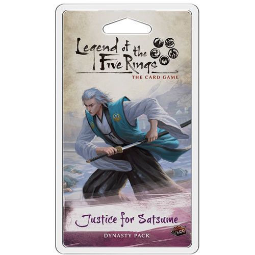 Legend of the Five Rings: The Card Game – Justice for Satsume Expansion | Dragon's Lair Comics and Fantasy Houston TX