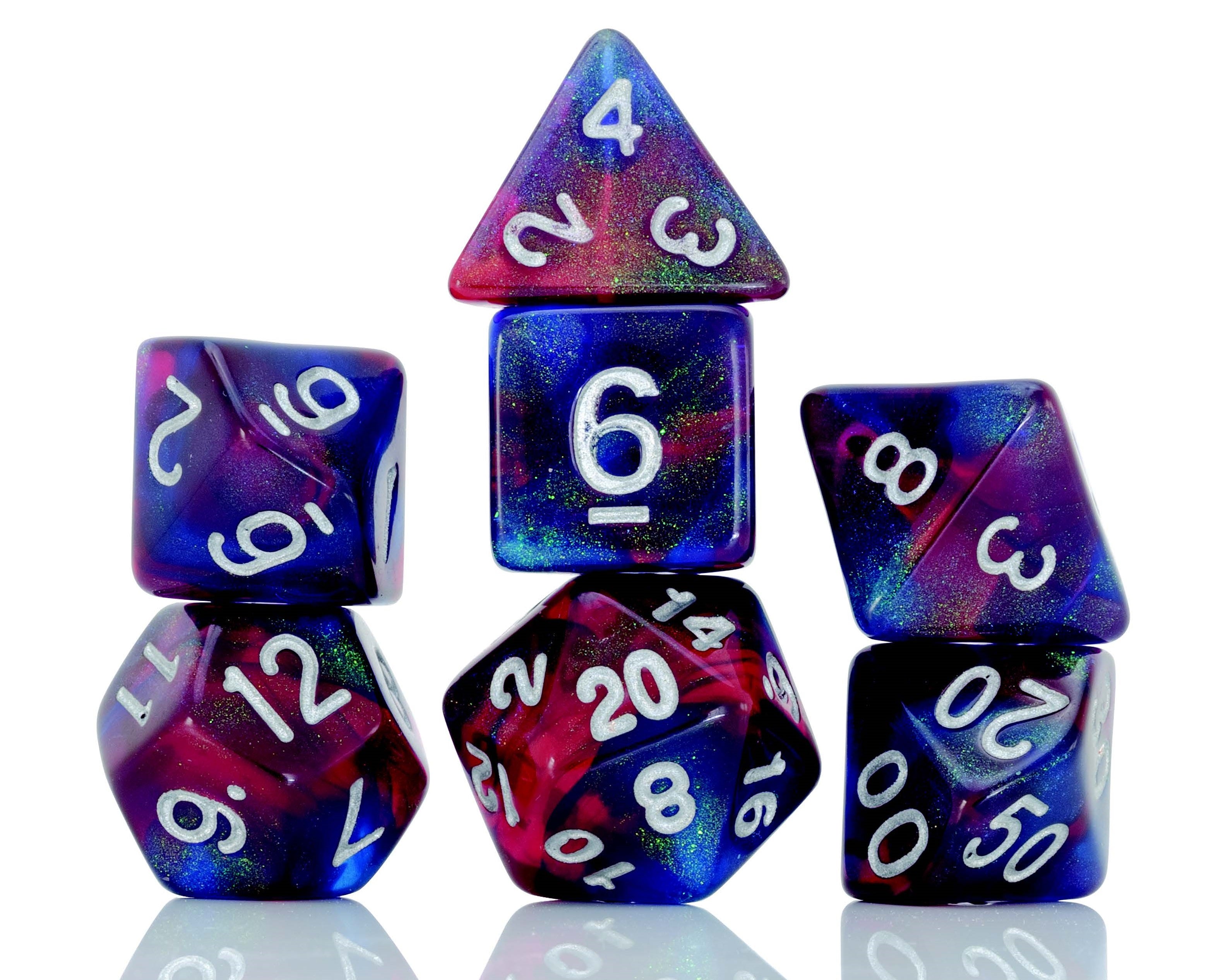 Sirius Dice Summer Berries Poly 7 Set | Dragon's Lair Comics and Fantasy Houston TX