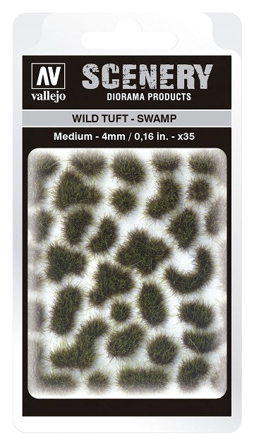 Vallejo Scenery: Wild Tuft - Swamp (4mm) | Dragon's Lair Comics and Fantasy Houston TX