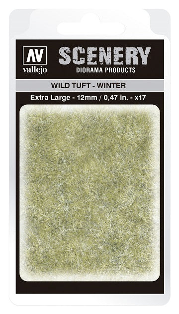 Vallejo Scenery: Wild Tuft - Winter (8mm) | Dragon's Lair Comics and Fantasy Houston TX