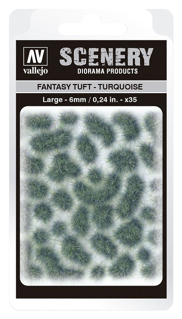 Vallejo Scenery: Fantasy Tuft - Turquoise (6mm) | Dragon's Lair Comics and Fantasy Houston TX