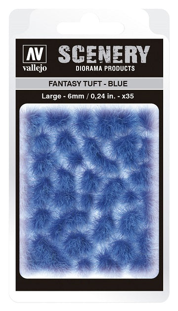 Vallejo Scenery: Fantasy Tuft - Blue (6mm) | Dragon's Lair Comics and Fantasy Houston TX