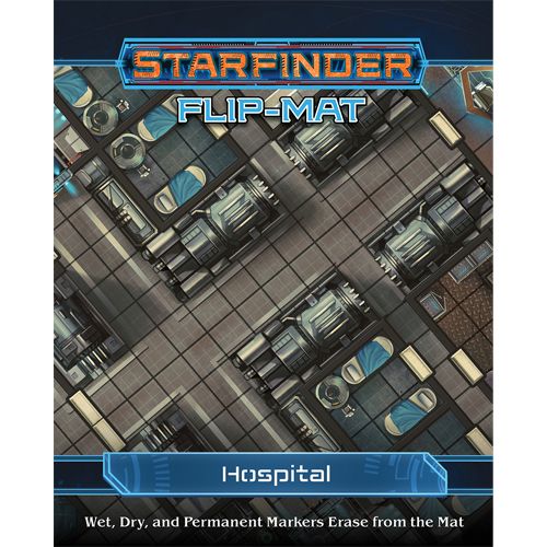 Starfinder: Flip Mat - Hospital | Dragon's Lair Comics and Fantasy Houston TX