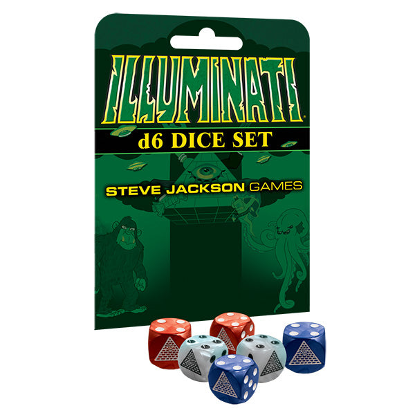 Illuminati: D6 Dice Sets | Dragon's Lair Comics and Fantasy Houston TX