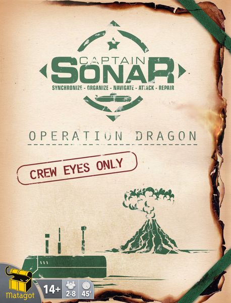 Captain Sonar: Operation Dragon Expansion | Dragon's Lair Comics and Fantasy Houston TX