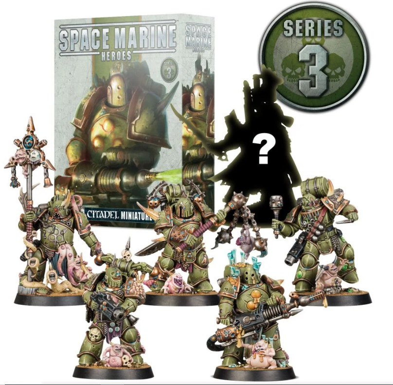 Warhammer 40K: Space Marines Heroes Series 3: Deathguard | Dragon's Lair Comics and Fantasy Houston TX