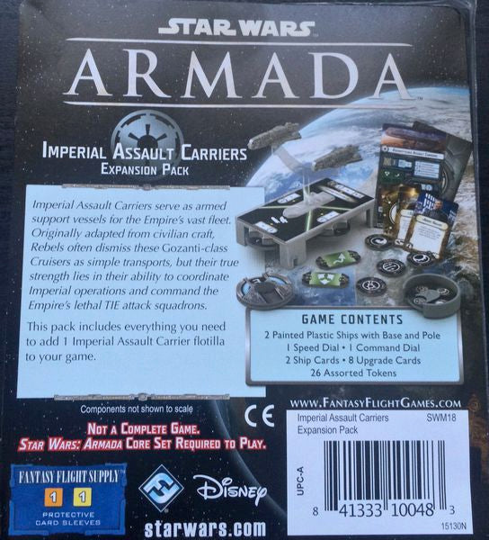 Star Wars: Armada Imperial Assault Carriers Expansion Pack | Dragon's Lair Comics and Fantasy Houston TX