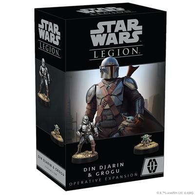 STAR WARS: LEGION - DIN DJARIN & GROGU OPERATIVE EXPANSION | Dragon's Lair Comics and Fantasy Houston TX