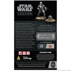 STAR WARS: LEGION - DIN DJARIN & GROGU OPERATIVE EXPANSION | Dragon's Lair Comics and Fantasy Houston TX