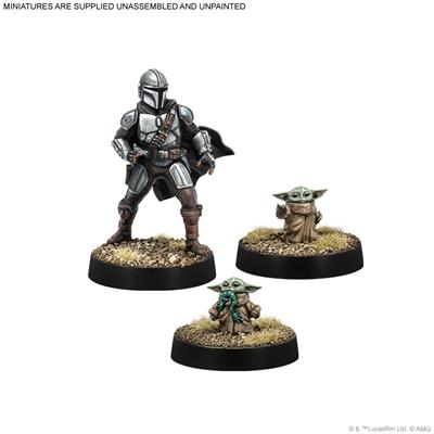 STAR WARS: LEGION - DIN DJARIN & GROGU OPERATIVE EXPANSION | Dragon's Lair Comics and Fantasy Houston TX