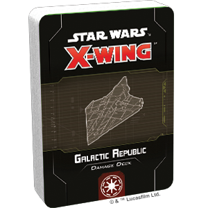 Star Wars X-Wing: Galactic Republic Damage Deck | Dragon's Lair Comics and Fantasy Houston TX