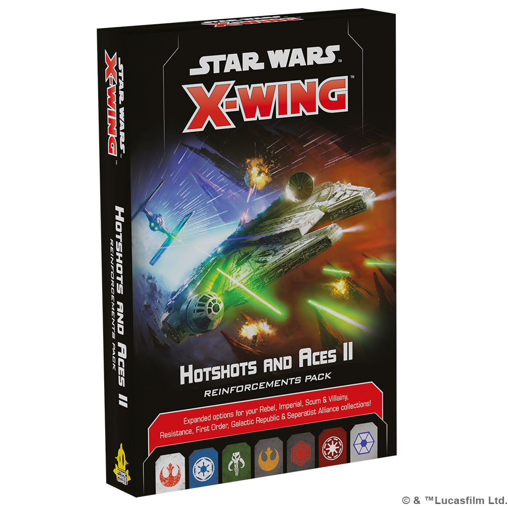 Star Wars X-Wing: Hot Shots and Aces II Expansion Pack | Dragon's Lair Comics and Fantasy Houston TX