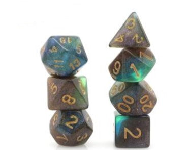 Game Habit Great Personality Poly 7 Dice Set | Dragon's Lair Comics and Fantasy Houston TX