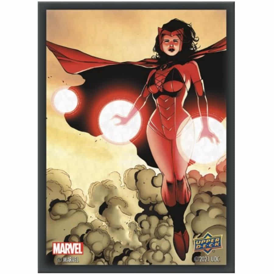 Upper Deck Marvel Standard Card Sleeves: Scarlet Witch | Dragon's Lair Comics and Fantasy Houston TX