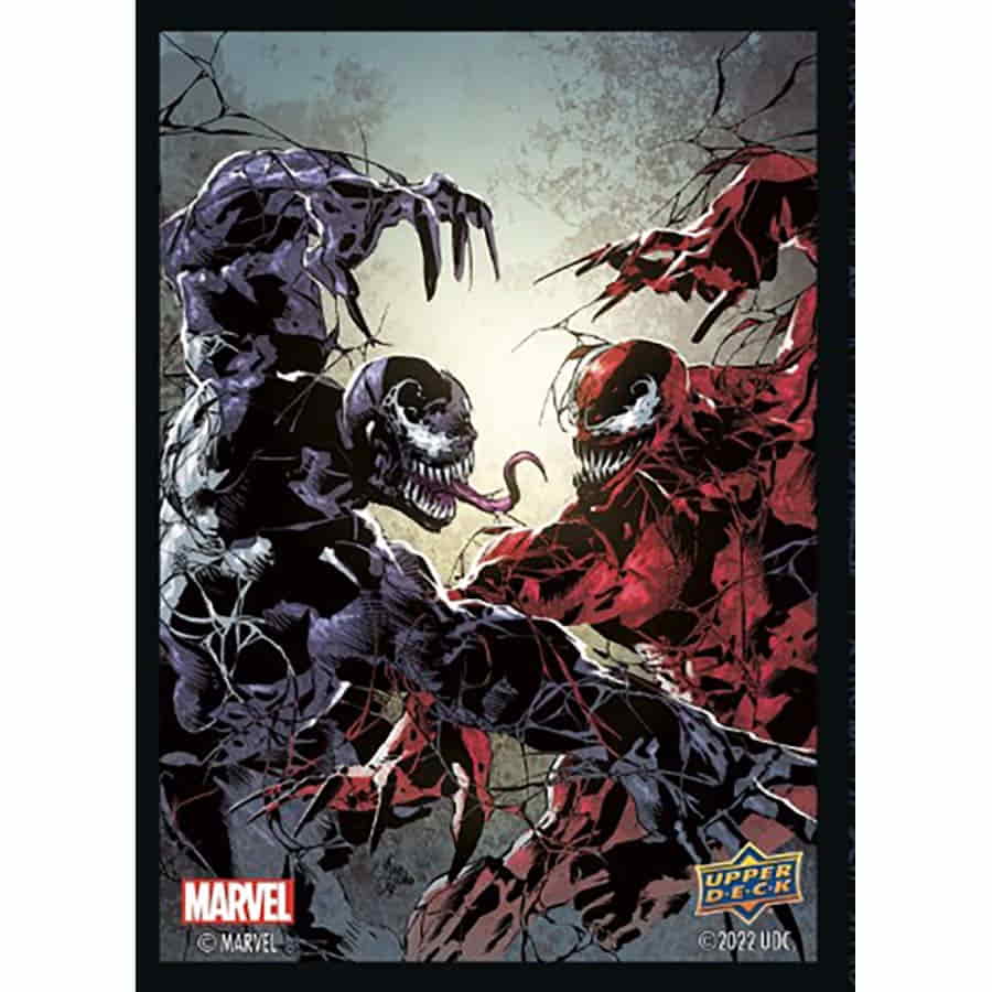 MARVEL CARD SLEEVES: VENOM VS CARNAGE | Dragon's Lair Comics and Fantasy Houston TX