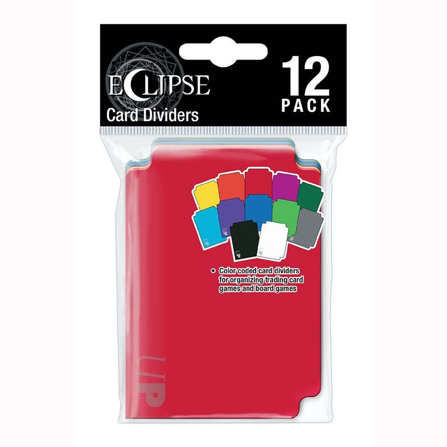 Ultra Pro Eclipse Card Dividers 12-Pack Multi-Colored | Dragon's Lair Comics and Fantasy Houston TX