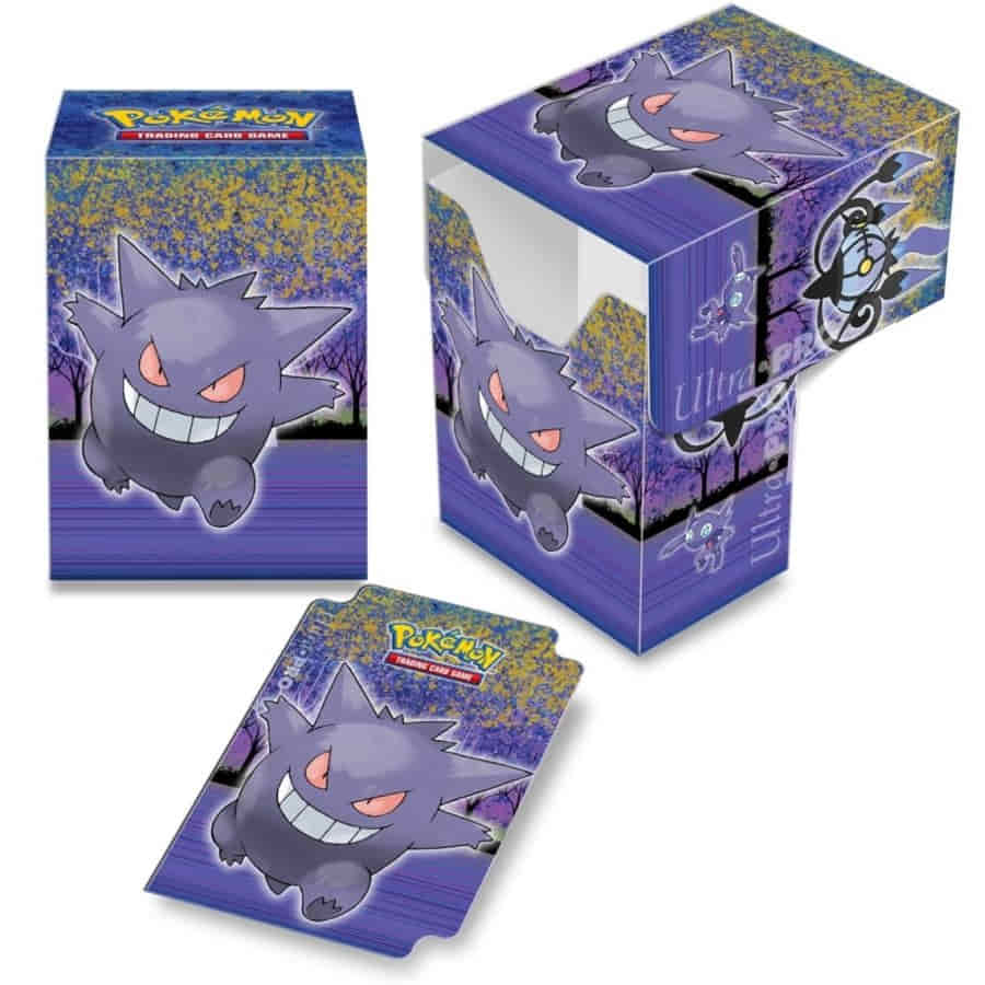 Ultra Pro Pokemon Gallery Haunted Hollow Gengar Full View Deck Box | Dragon's Lair Comics and Fantasy Houston TX